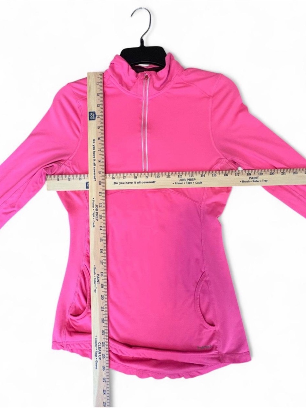 Hind Hot Pink Half-Zip Long Sleeve Active Top - Picture 5 of 5